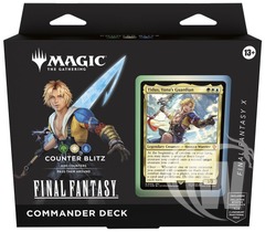 Magic the Gathering Final Fantasy Commander Deck - Counter Blitz